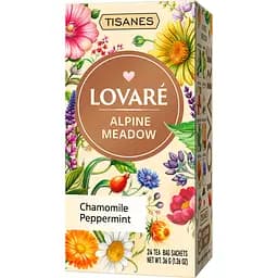 Чай Lovare Tisanes Alpine Meadow бленд травяного чая с плодами и цветами 36 г (24 шт. х 1.5 г)