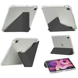 Обкладинка BeCover Ultra Slim Origami Transparent з кріпленням Apple iPad Air 11" M2/M3 2024/2025 Black (711389) - мініатюра 3