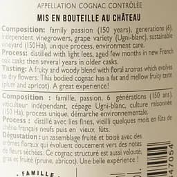 Коньяк Chateau de Montifaud L10 40% 0.7 в коробці - мініатюра 10