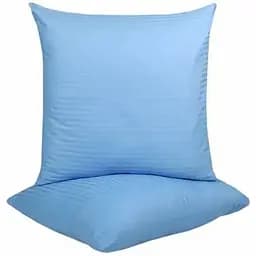 Наволочки Lotus Home Отель сатин-страйп 70х70 см голубые 2 шт. (svt-2000022206730)