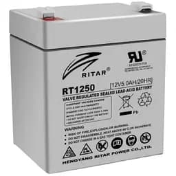 Аккумуляторная батарея Ritar RT1250 AGM 12V 5.0Ah