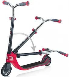 Самокат Globber Flow Foldable 125 чорний з червоним (473-102) - мініатюра 4