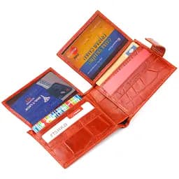 Чоловічий шкіряний гаманець Canpellini 11х8.3х1 см acs0025060 - мініатюра 5