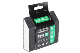 Губка шліфувальна Apro 110 x 90 x 25 мм x P240 трапеція - мініатюра 2