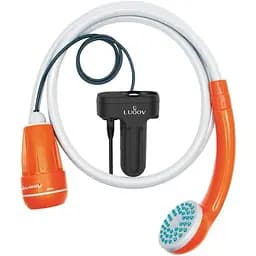 Портативний душ для кемпінгу з насосом що перезаряджається 3.7 В