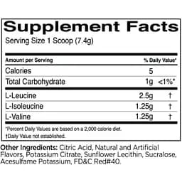 Амінокислота BCAA Rule 1 Блакитна малина 432 г - мініатюра 2