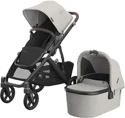 Універсальна коляска 2 в 1 Uppababy Vista V3 Savannah Pearl Gray Jacquard (0303-VIS-EUSAV)