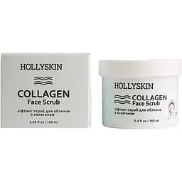 Скраб для лица Hollyskin Collagen Face Scrub с коллагеном, 100 мл