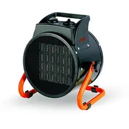 Теплова гармата 2E електрична 3,0 кВт, площа обігріву 30 кв.м., чорний (2E-AHC3000)