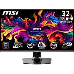 Монитор 31.5" MSI MPG 322URX QD-OLED UHD OLED 240Hz (MPG 322URX QD-OLED)