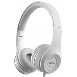 Навушники Hoco W21 Graceful charm накладні сірі 6931474708298