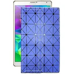 Чохол StatusCASE з екошкіри для планшету Samsung Galaxy Tab S8.4 (T700) Синій ромб