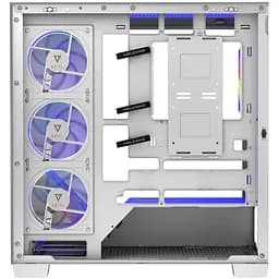Корпус Modecom VOLCANO STELLAR ARGB MIDI 5x120 мм fans WHITE без БЖ ATX (AT-STELLAR-5F-ARGB-20) - мініатюра 8