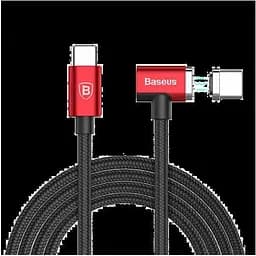 Кабель Baseus Magnet Type-C Cable For Type-C 1.5 м червоно-чорний (CATBL-91)