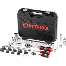 Набір інструментів Intertool Storm ET-8073 73шт [88332] - мініатюра 3