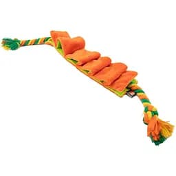 Игрушка для собак Agility канат-шелестун оранжевый 50 см