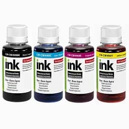 Комплект чернил ColorWay Canon Pixma G1400/G2400/G3400 BK/C/M/Y (ColorWay-CP490/ColorWay490SET01) 4*100мл