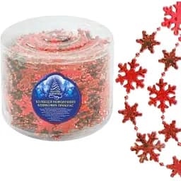 Підвіска новорічна Stenson NewYear 8372 червона