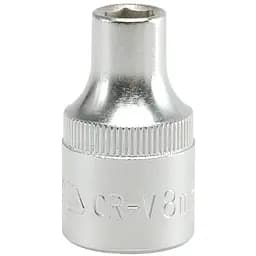 Головка торцева 6-гранна Yato квадрат 1/2" М= 8 мм L= 38 мм (YT-1201)