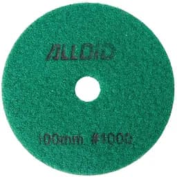 Круг алмазний Alloid Building Tools Combs шліфувальний на липучці 100 мм зерно 1000 (DD-63383)
