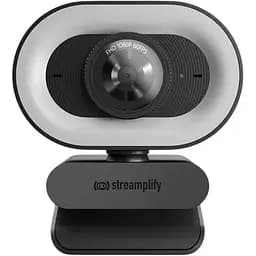 Веб-камера Streamplify CAM PLUS-FHD-2M60-LIGHT Black (SPCW-CLFH221.11) [161010]