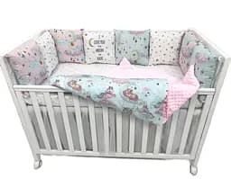 Дитячий набір Moontime у ліжечко "Єдинороги"