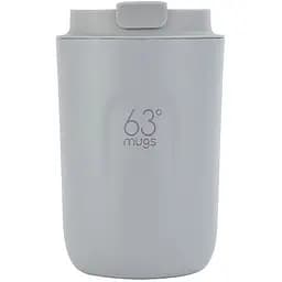 Термочашка 63mugs для кофе 380 мл серая (63 mugs)