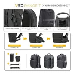 Рюкзак Vanguard VEO Range T 45M Beige (VEO Range T 45M BG) - мініатюра 10