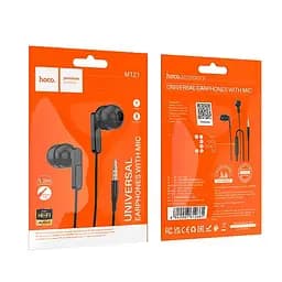 Навушники Hoco Bright universal earphones with microphone M121 - мініатюра 3