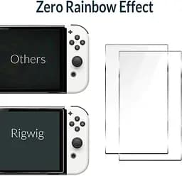 2-упаковка із загартованого скла для захисту екрану Nintendo Switch OLED - мініатюра 2