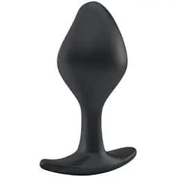 Силіконова анальна пробка Mystim Rocking Force S для електростимулятора діаметр 3.7 см