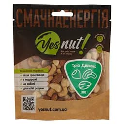 Смесь орехов Yesnut! Трио Делюкс жареных 100 г (856267)
