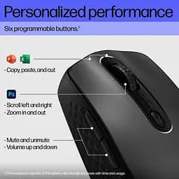 Миша HP 690 Wireless Black (7M1D4AA) - мініатюра 8