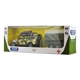 Ігровий набір TechnoDrive Land Rover Defender Military з причепом (520027.270) - мініатюра 10