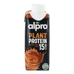 Соевый напиток Alpro Caramel coffee flavour Plant Protein высокобелковый 250 мл
