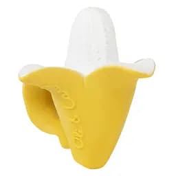 Прорізувач Oli&Carol Аніта-Бананіта, білий з жовтим