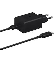 Зарядний пристрій Samsung 45W + з кабелем C-C (EP-T4510XBEGEU) комплект чорний