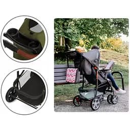 Коляска прогулянкова Lionelo Emma Plus Forest Green (LO-EMMA PLUS FOREST GREEN) - мініатюра 12