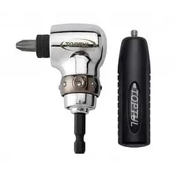 Адаптер кутовий для біт 90 під шуруповерт Toptul hoz0007404