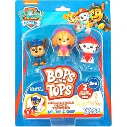 Набор коллекционных фигурок-топперов Bops n Tops Щенячий патруль 5 шт. в ассортименте (PWP20-3562-KV-FO)
