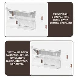 Двоярусний настінний органайзер для зберігання - мініатюра 4