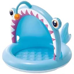 Басейн надувний дитячий Intex 58419 Рибалка з навісом 127 х 102 х 86 см