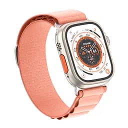 Ремінець для Apple Watch 49/46/45/44/42 (Series 1-3), рожевий, Alpine Loop Alpina Band, тканинний поліестеровий ремінець для смарт-годин, дихаючий, для активного відпочинку та спорту, ArmorStandart (ARM81051) - мініатюра 2