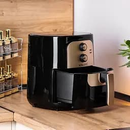 Аерофритюрниця безмасляна Sokany SK-10025 6.5 л електрична з механічним керуванням 1400 Вт - мініатюра 6