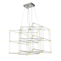 Люстра LED Levistella 918L045 (600) CH, 25W, три режими світла, метал, стельова, для вітальні - мініатюра 2