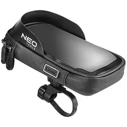 Велосумка на кермо Neo Tools з тримачем для смартфона до 6" Black (91-001)