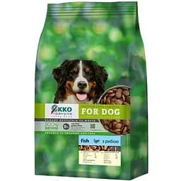 Сухий корм для дорослих собак Екко-гранула рибою,10 кг