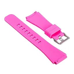 Силіконовий ремінець Watchbands для Samsung Gear S3 - рожевий (WB001PINK3) - мініатюра 4