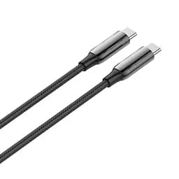 Кабель ColorWay USB Type-C + USB Type-C (M/M), 5.0 А, 1 м, Black (CW-CBPDCC069-BK)