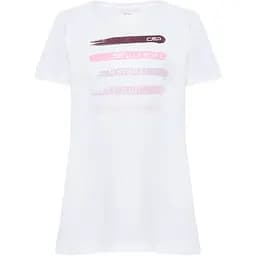 Футболка CMP Women's T-Shirt in Organic Cotton M White (1097-33F7766-A001 40)